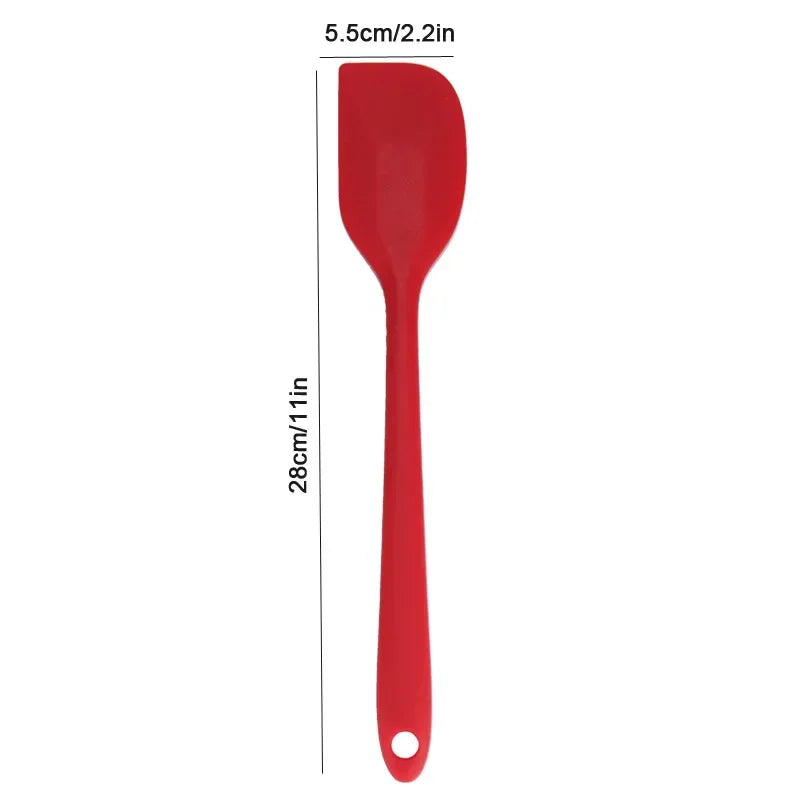 New Silicone cream spatula Cake Scraper Non-stick butter spatula Heat-resistant kitchen baking tools DIY cake baking tools