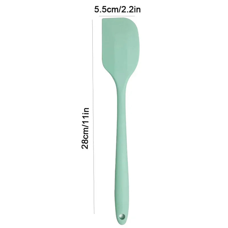 New Silicone cream spatula Cake Scraper Non-stick butter spatula Heat-resistant kitchen baking tools DIY cake baking tools