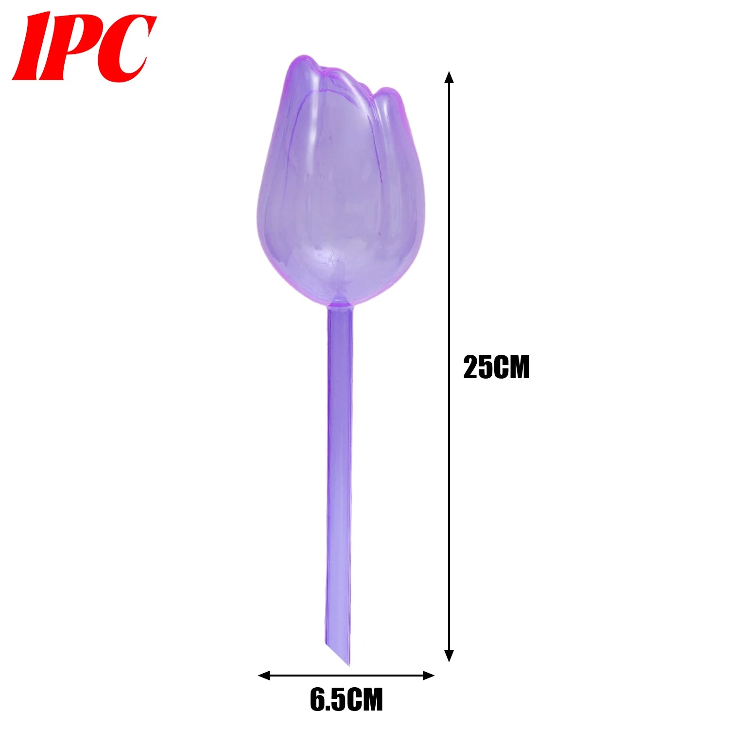 8/1x Tulip-Shaped Watering Globes Effortless Self-Watering Solution for Garden Indoor Outdoor Plants Irrigation of Potted Plants