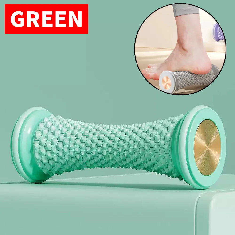Foot Massager Massage Roller Yoga Massage Ball Plantar Fascia Roller Muscle Relaxation Care Plastic Manual Foot Massager Rollers