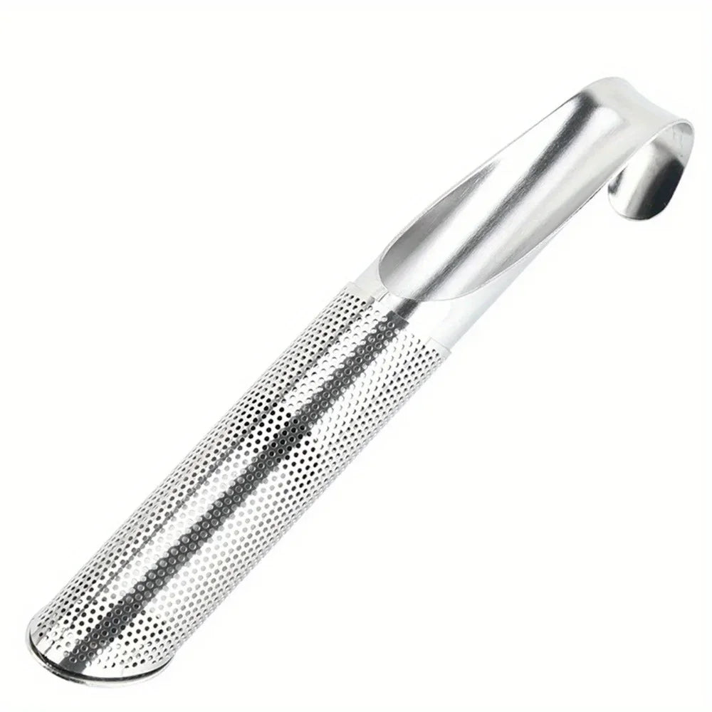 New Stainless Steel Tea Infuser Creative Pipe Shape Metal Tea Strainer Hanging Filter For Mug Teapot
