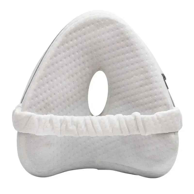 Memory Leg Pillow Hollow Heart Pregnancy Side Sleeper Sciatica Orthopedic Sciatica Back Hip Relief Pillow For Bed, Sofa