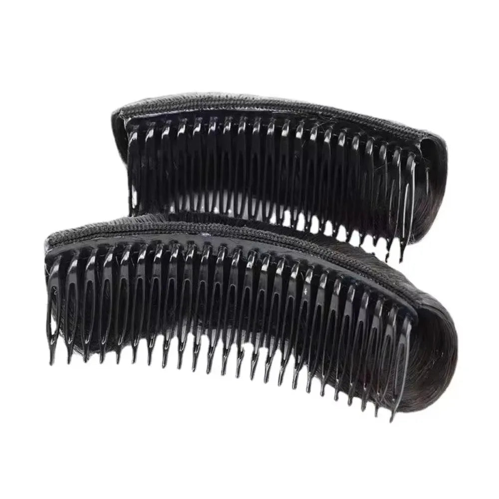 New Invisible Fluffy Hair Pad High Temperature Fiber Insert Comb Wig Cushion Hair Accessory Women's Styling