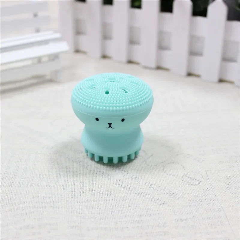 Exfoliator Tool Silicone Face Cleansing Brush Facial Deep Pore Skin Care Scrub Cleanser Tool New Mini Beauty Soft Deep Cleaning