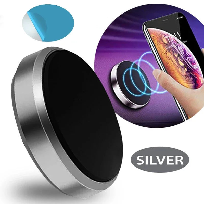 Magnetic Car Phone Holder Universal Car Phone Stand For iPhone Samsung Dashboard Wall Mounted Car Magnet Sticker