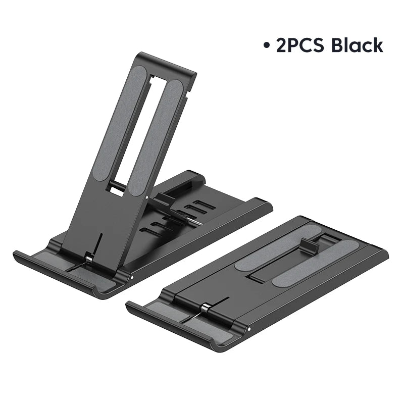 Foldable Desktop Phone Holder Portable Mini Moblie Phone Stand For Xiaomi iPhone Samsung Huawei Smart Phone iPad Tablet Holder
