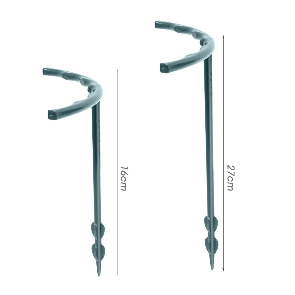 Garden Plant Support Cage Plie Flower Stand Holder Plastic Semicircle Greenhouse Orchard Fixing Rod Gardening Bonsai Tool