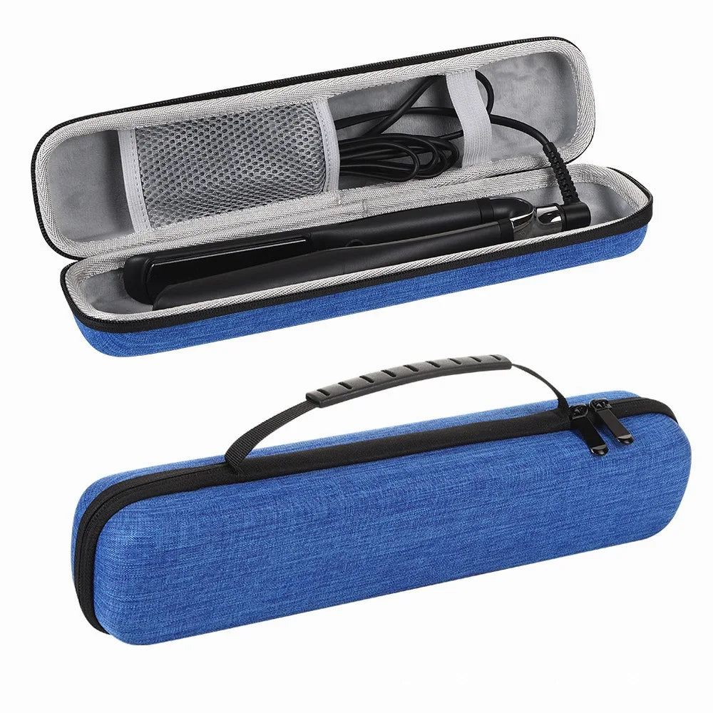 Curling Iron Travel Case Hard Carry Bag Straightener Curling Irons Styler Handle EVA Flat Cases Vacation Styling Accessories