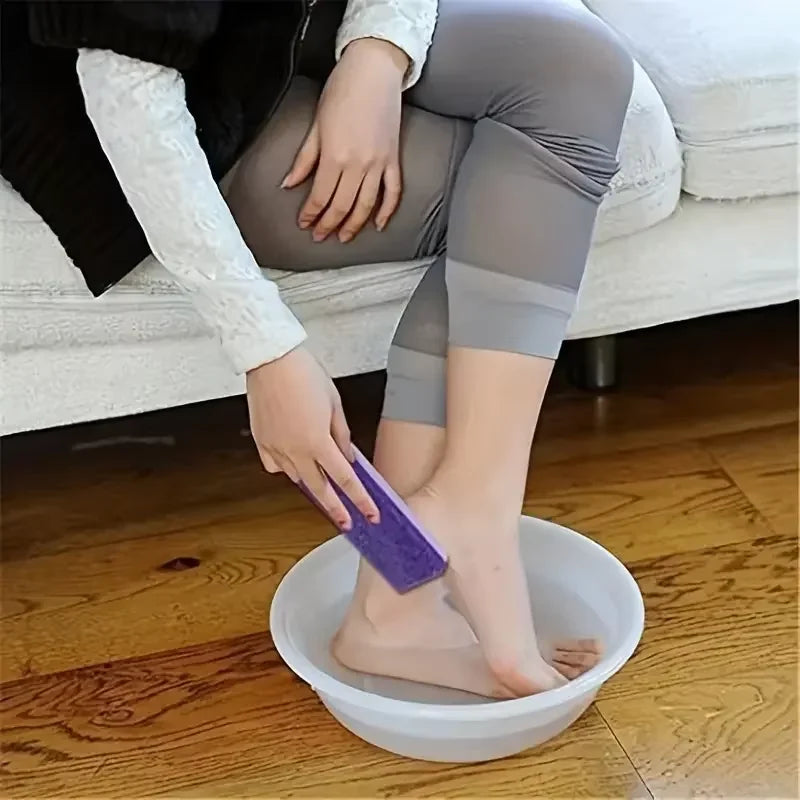 2-in-1 Pumice Stone And Foot Scrubber Callus Remover for Hard Skin Dead Skin Remover for Feet Heels Hands And Body