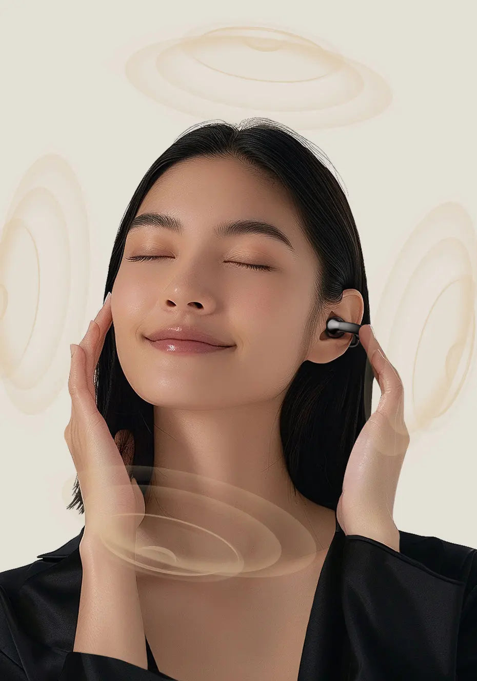 UGREEN HiTune S3 Open Ear Clip True Wireless Earbuds TWS Bluetooth Sports Earphones Headphones in Mic with Earhooks & Ear Hook