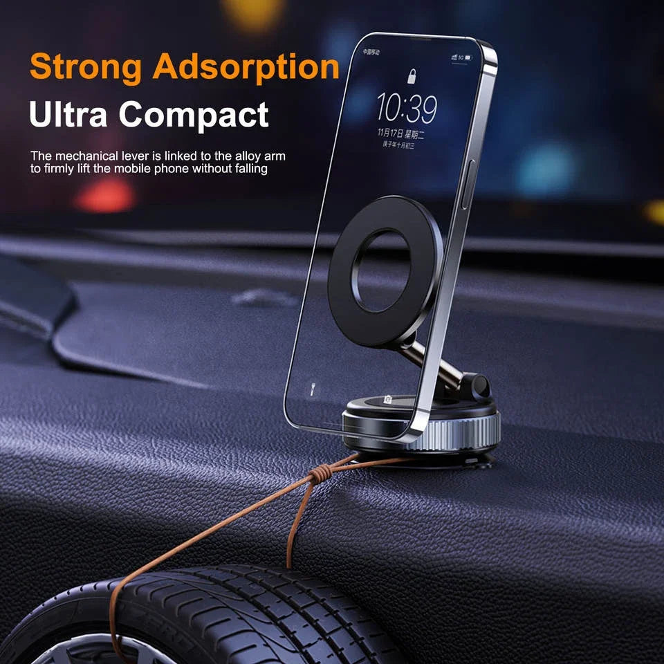 Magnetic Phone Holder｜Three-axis Rotation For Free Adjustment｜A Convenient Choice For Multiple Scenarios