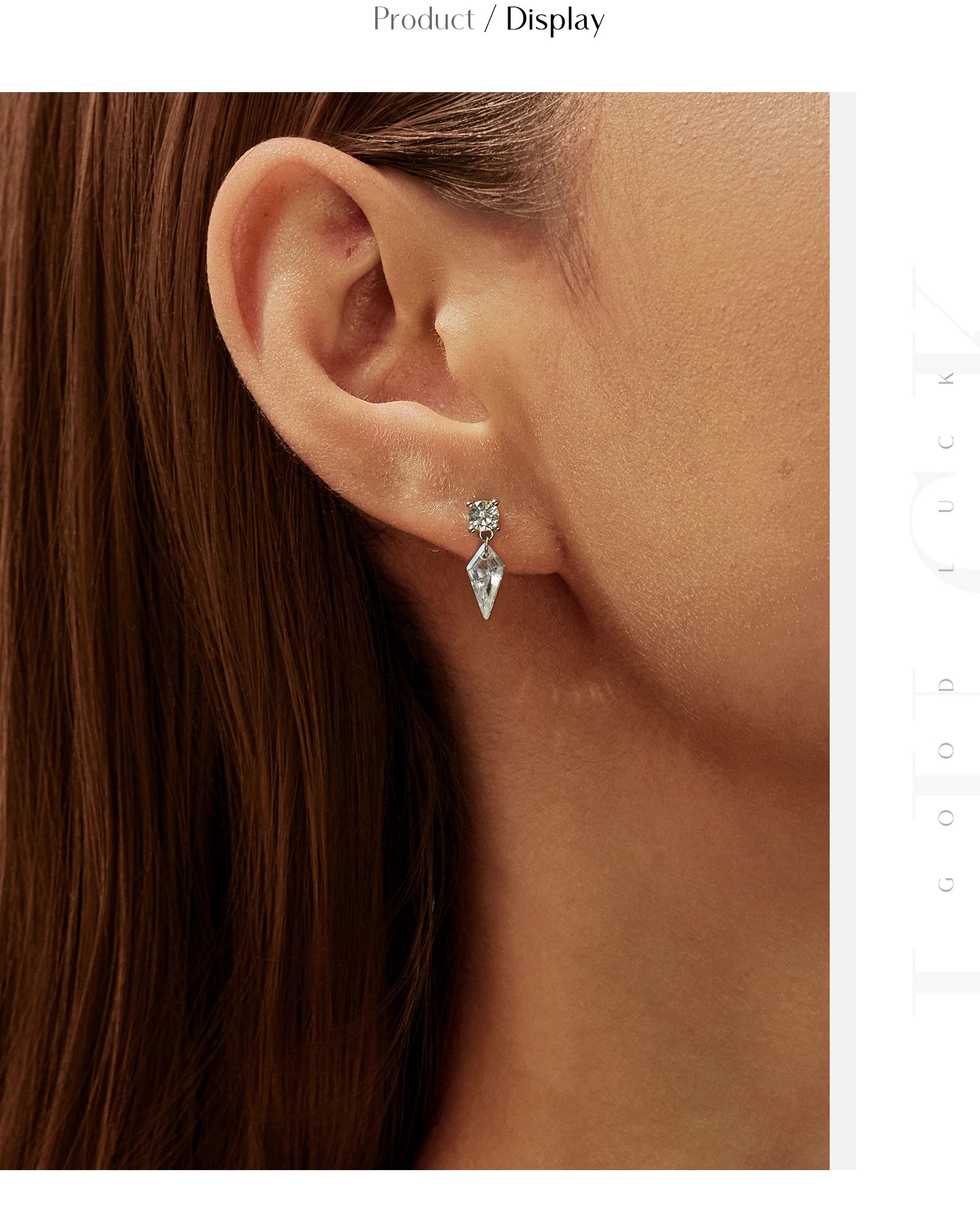 MODIAN 925 Sterling Silver Luxury Sparkling Kite Zirconia Swings Stud Earrings For Women Fine Jewelry Accessories