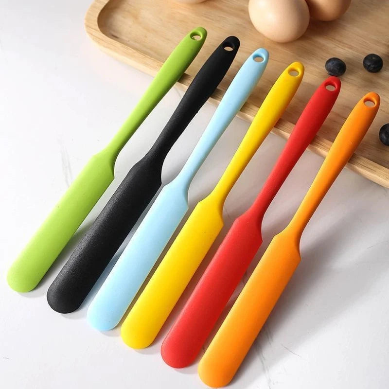 Silicone Spatula Heat Resistant Cake Cream Butter Spatulas Mixing Batter Scraper Non-Stick Flexible Baking Cooking Tool