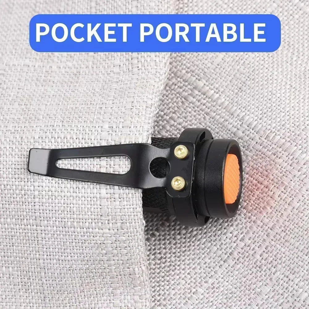 Mini LED UV Flashlight Zoomable 365nm 395nm Ultraviolet Lamp Portable Pocket Torch Money Scorpion Pet Urine Stain Detector Tools