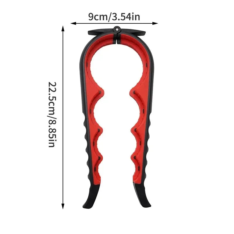 Multi Functional Can Opener Four In One Beverage Bottle Opener Cap Twister Four Position Can Opener Anti Slip Cap Twister