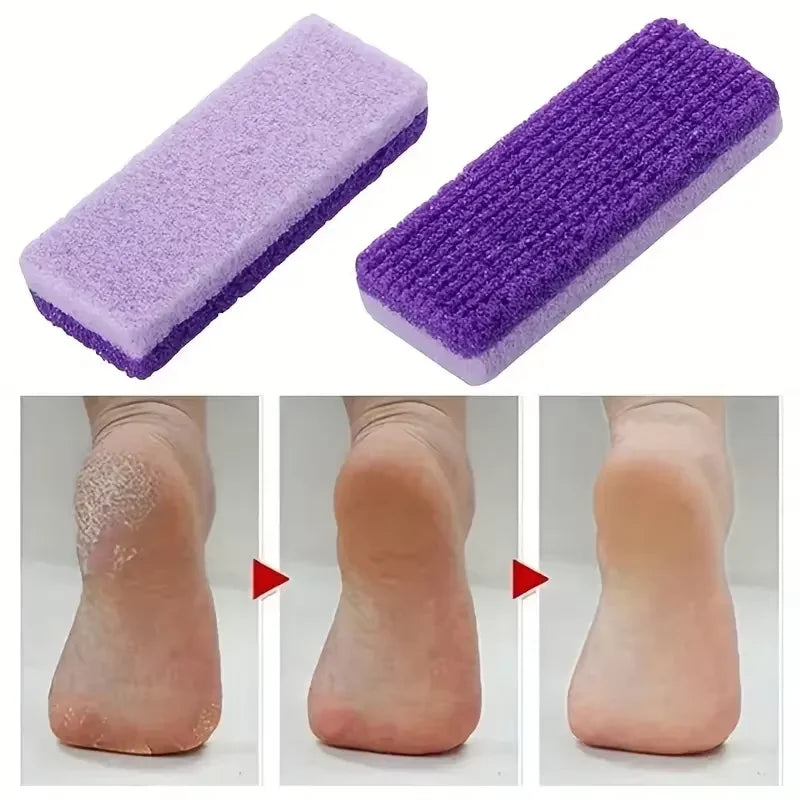 2-in-1 Pumice Stone And Foot Scrubber Callus Remover for Hard Skin Dead Skin Remover for Feet Heels Hands And Body