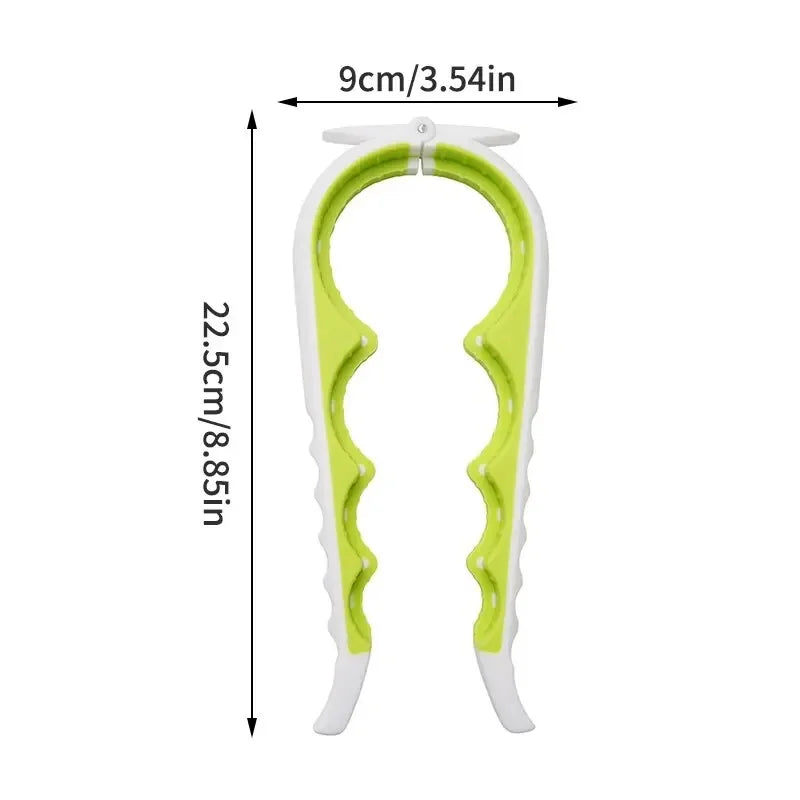 Multi Functional Can Opener Four In One Beverage Bottle Opener Cap Twister Four Position Can Opener Anti Slip Cap Twister