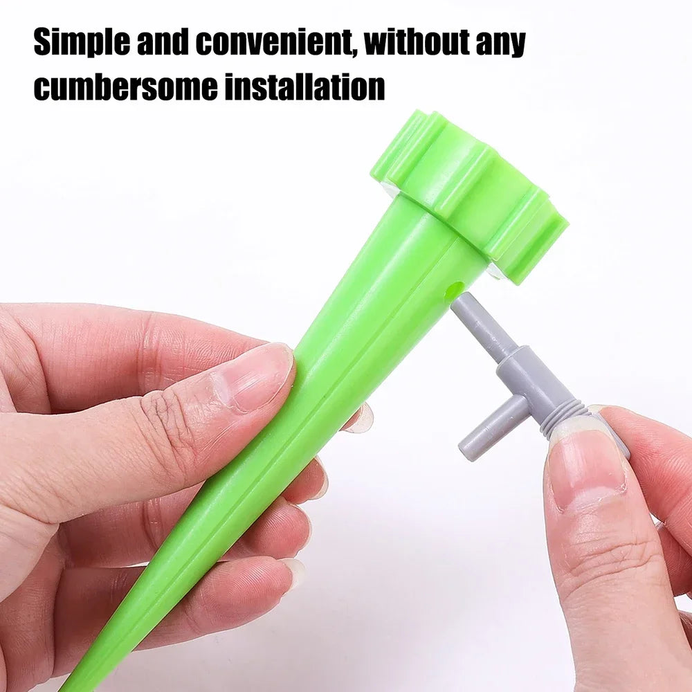 Automatic Watering Drip Kits Self Watering Spike For Flower Plants Adjustable Auto Water Dripper Device Garden Supplies