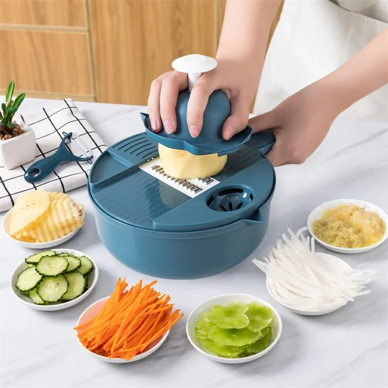 Kitchen Multifunctional Salad Utensils Vegetable Chopper Carrot Potato Manual Shredder Kitchen Cooking Vegetable Tools Gadgets