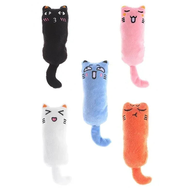 Cat Toy Cute Pet Catnip Toys Cat Plush Thumb Pillow Pet Supplies