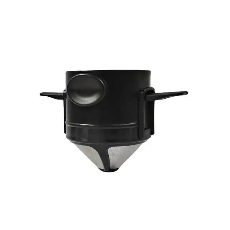 Reusable Tea Pot Holder Coffee Dripper Collapsible Coffee Filter Portable Stainless Steel Drip Coffee Tea Holder Funnel Basket