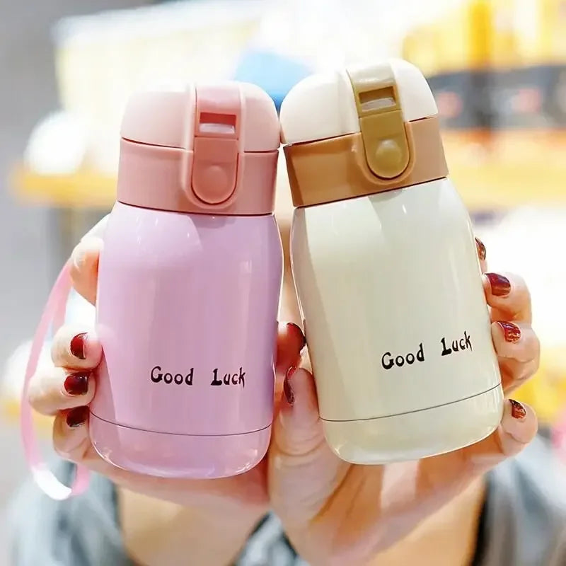 Mini Thermos Cup 200ml/360ml Pocket Cup Thermal Coffee Mug Stainless Steel  Vacuum Flask Insulated Hot Water Bottle Kids Gift