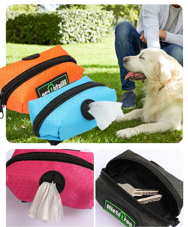 Outdoor Portable Pick Up Poop Bag Holder Dog Poop Waste Bag Pet Puppy Cat Dispenser Garbage Bags Organizer Pet Cleaning Tools
