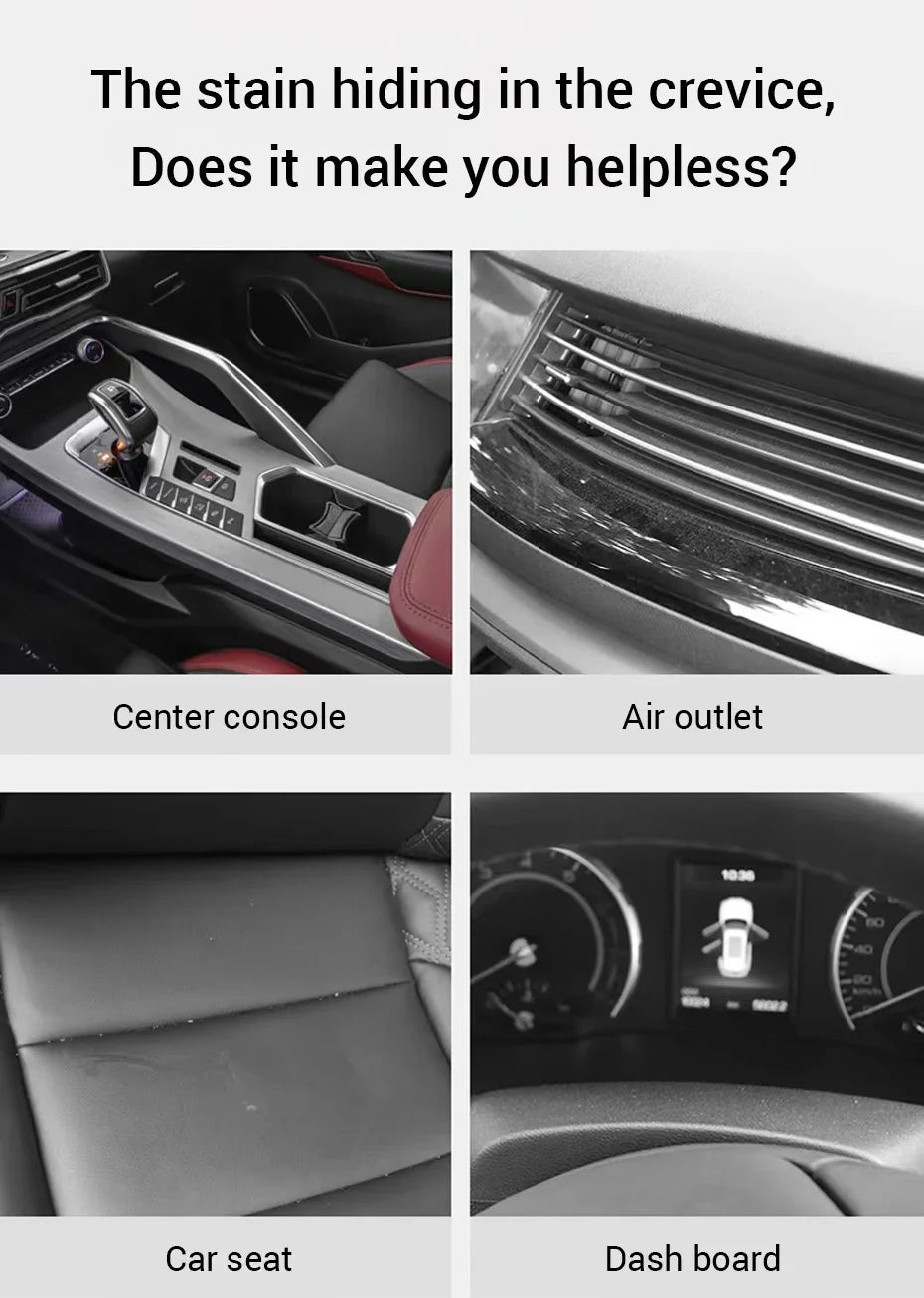 Car Air Outlet Cleaning Brush Dashboard Air Conditioner Detailing Dust Sweeping Tools Auto Interior Home Duster Brushes