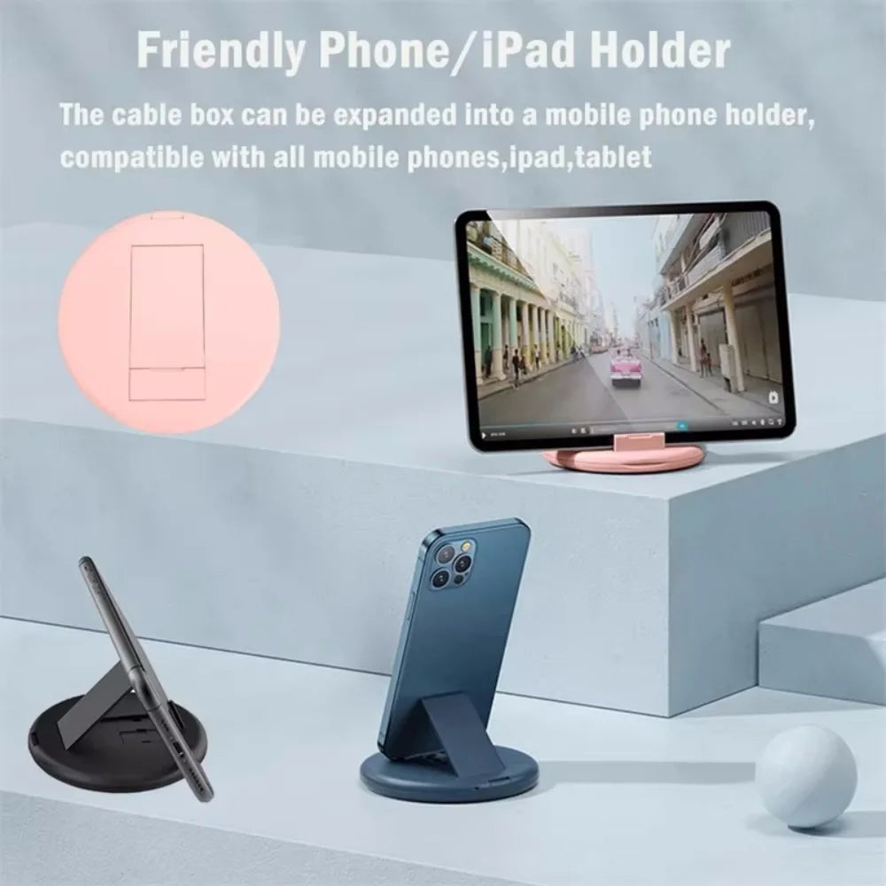 60W Multi Type-C To USB C To Micro USB To Lighting Fast Charging Phone Cable Kit