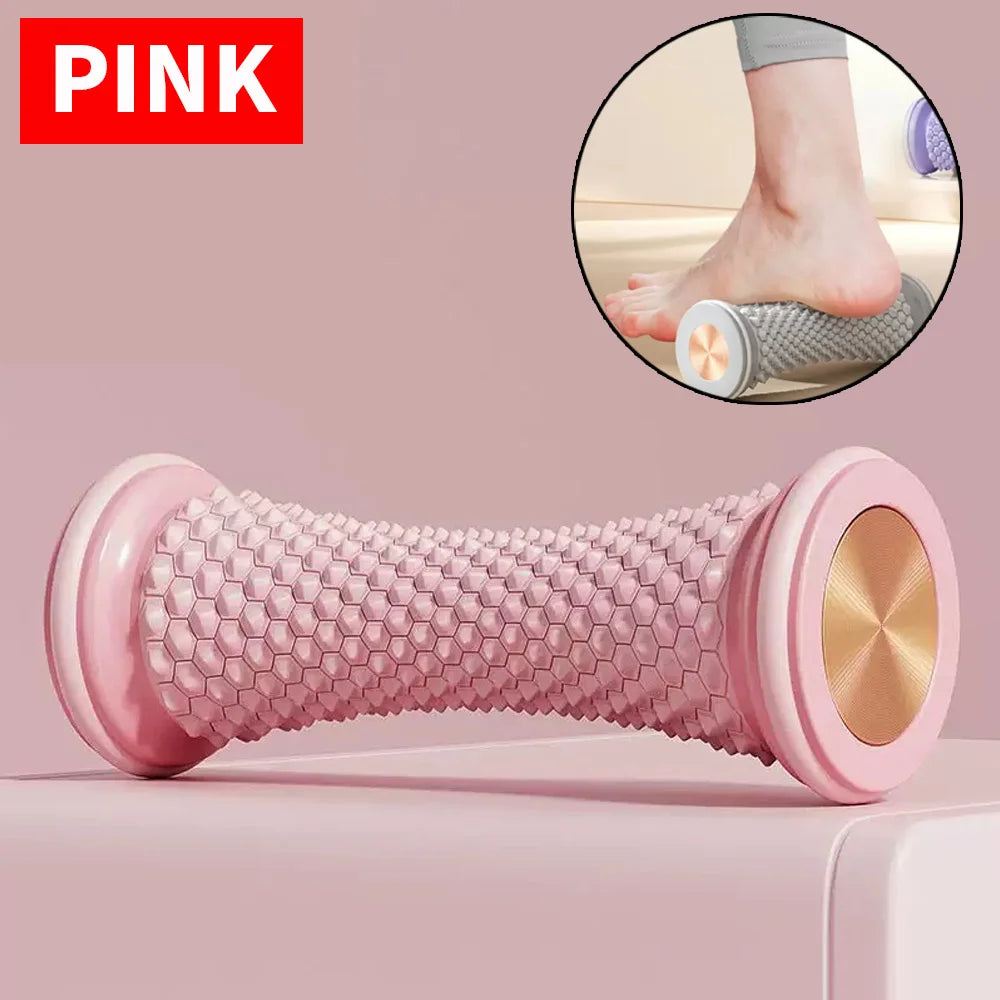 Foot Massager Massage Roller Yoga Massage Ball Plantar Fascia Roller Muscle Relaxation Care Plastic Manual Foot Massager Rollers