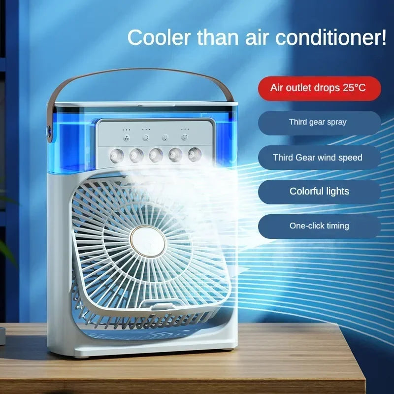 Portable Humidifier  Fan AIr Conditioner Household Small Air Cooler