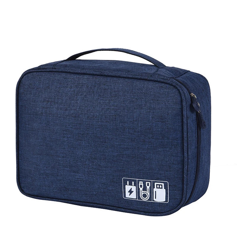 Multi-functional Large Capacity Cable StorageBag Waterproof  USB Data Line Charger Headphone StorageBag Travel cable storage Bag