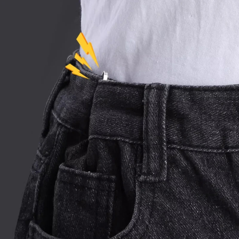 4pcs invisible waist tightening metal clip, adjustable button clip, suitable for jeans and clothes, fashion accessories