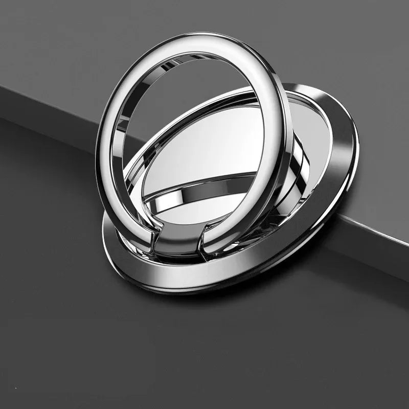 Finger Ring Holder Stand Grip 360 Rotating For Mobile Phone Car Magnetic Mount Phone Back Sticker Pad Unniversal Bracket