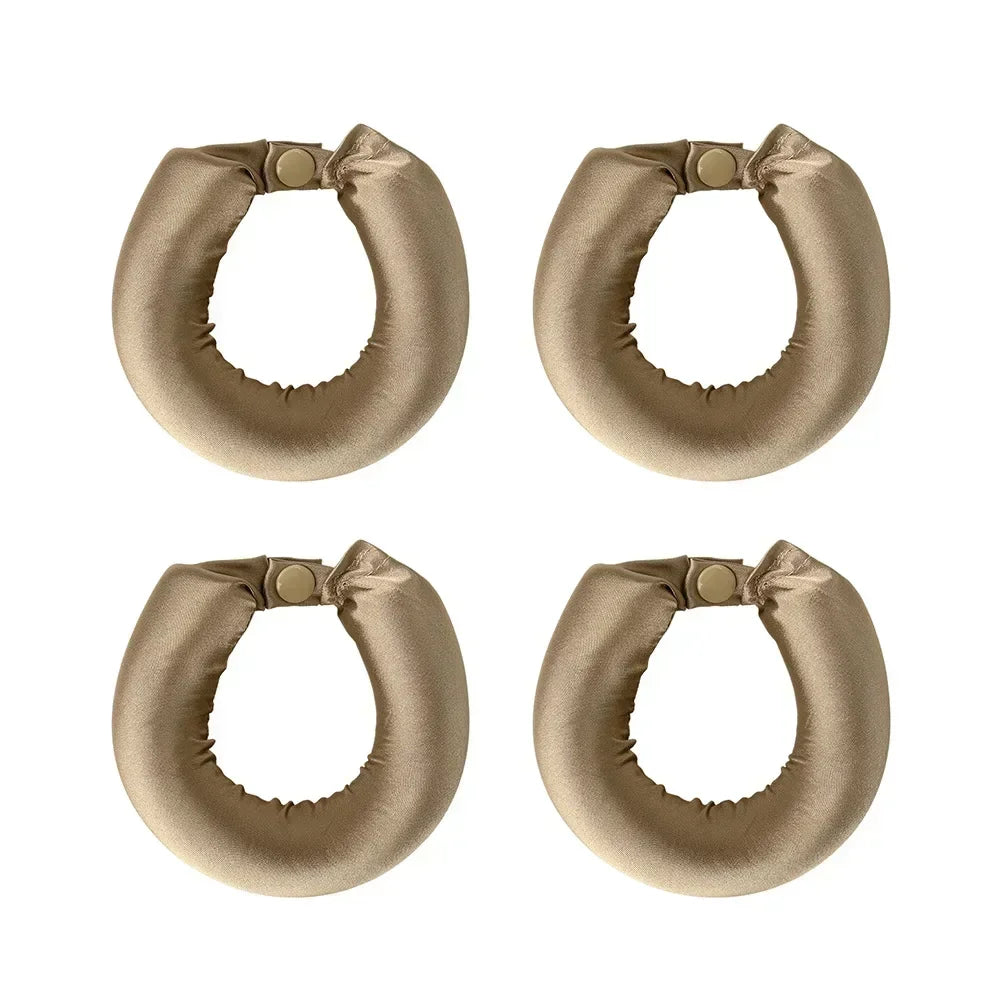 No Heat Hair Rollers Heatless Hair Curler Curling Rod Headband Satin Lazy Curls Soft Curlers Sleeping Flexi Rods Styling Tools