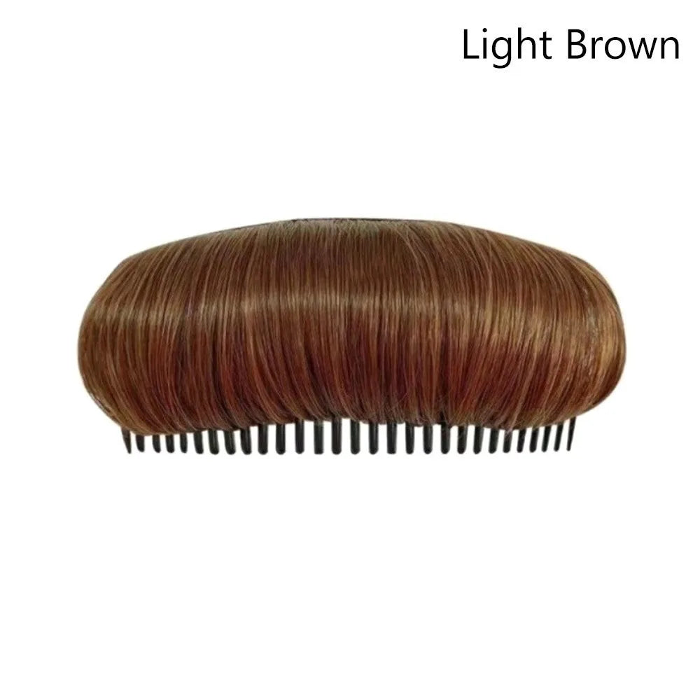 New Invisible Fluffy Hair Pad High Temperature Fiber Insert Comb Wig Cushion Hair Accessory Women's Styling