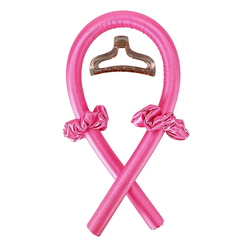 Heatless Curling Rod Headband Silk Curls Ribbon Hair Rollers Sleeping Soft Headband Lazy Hair Curlers Hair Styling Tools