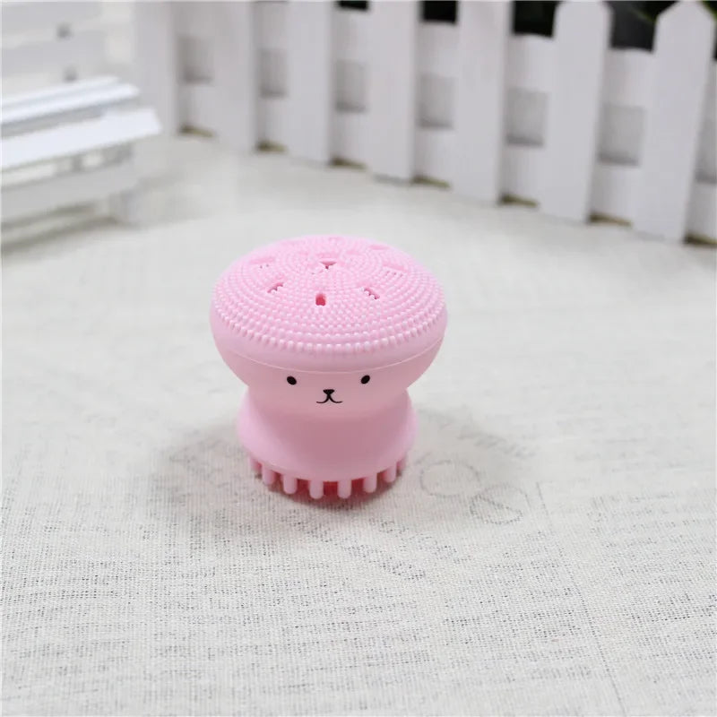 Exfoliator Tool Silicone Face Cleansing Brush Facial Deep Pore Skin Care Scrub Cleanser Tool New Mini Beauty Soft Deep Cleaning