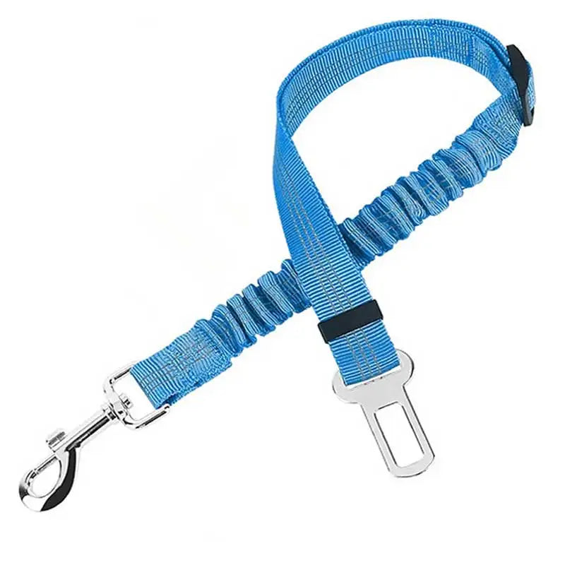 Adjustable Pet Dog Car Seat Belt Pet Seat Vehicle Dog Harness Lead Clip Safety Lever Traction Dog Collars Dog Accessories