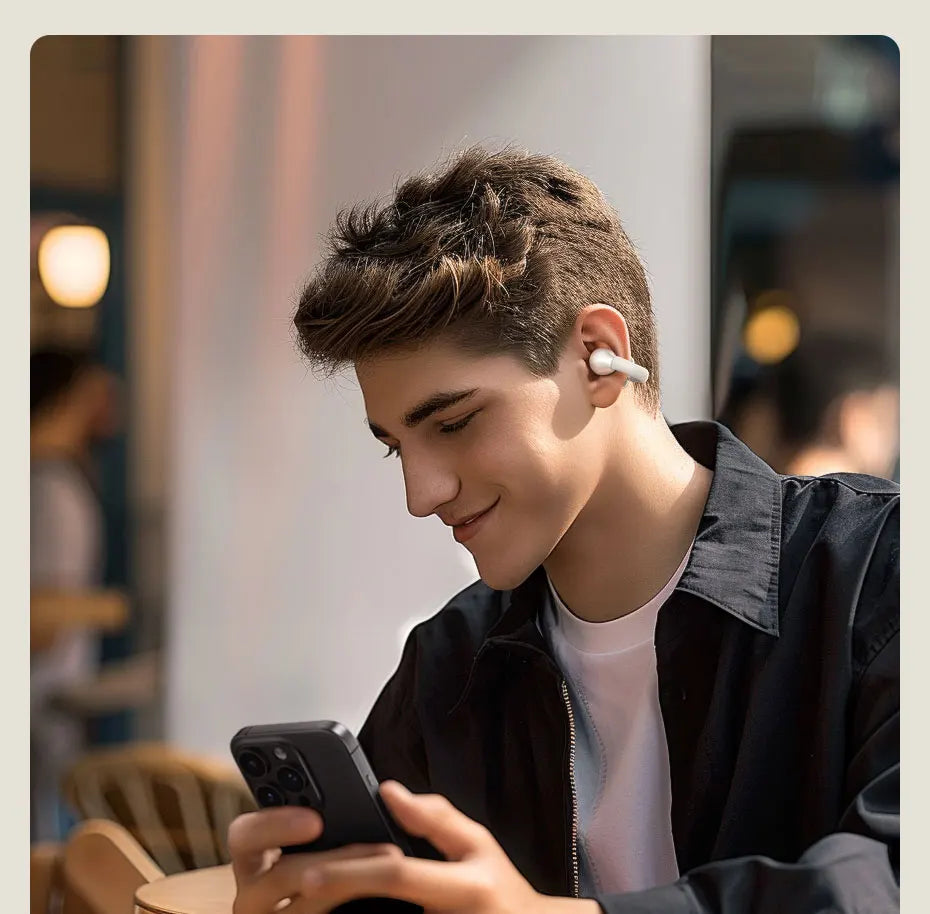 UGREEN HiTune S3 Open Ear Clip True Wireless Earbuds TWS Bluetooth Sports Earphones Headphones in Mic with Earhooks & Ear Hook