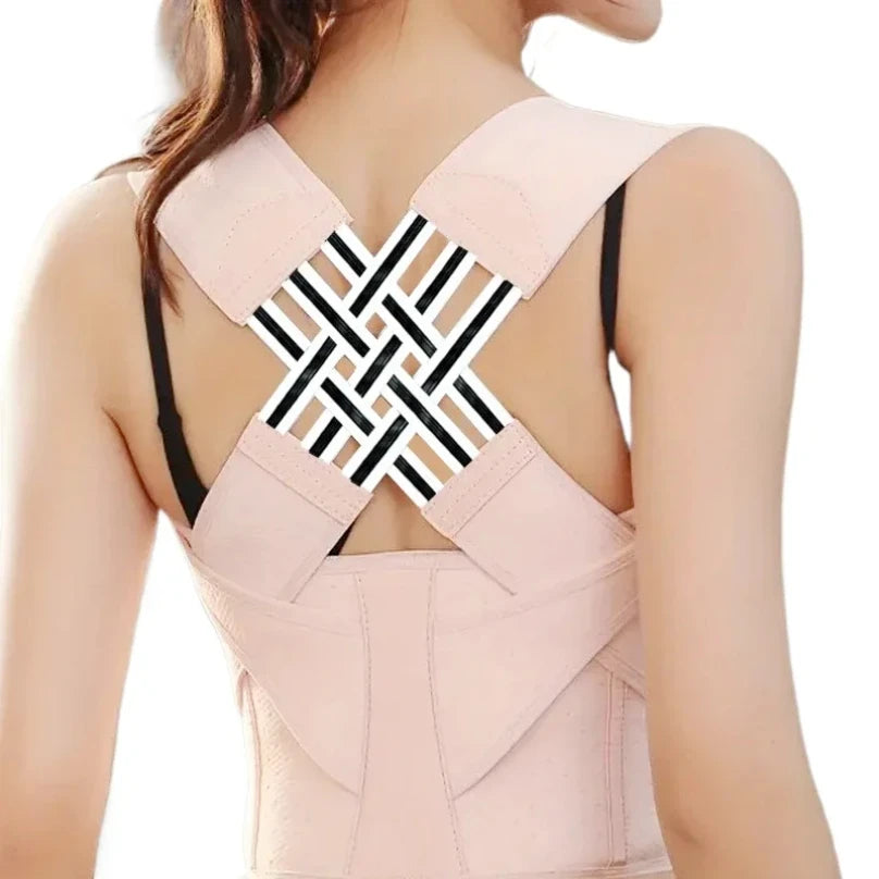 Posture Corrector for Women, Adjustable Shoulder Posture Brace, Back Straightener Posture, Used for Middle Upper Spine
