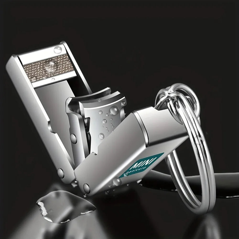 Nail Clippers Collapsible Portable Travel Nail Cutter Fingernail Scissors Trimmer Stainless Steel Pedicure Manicure Tools