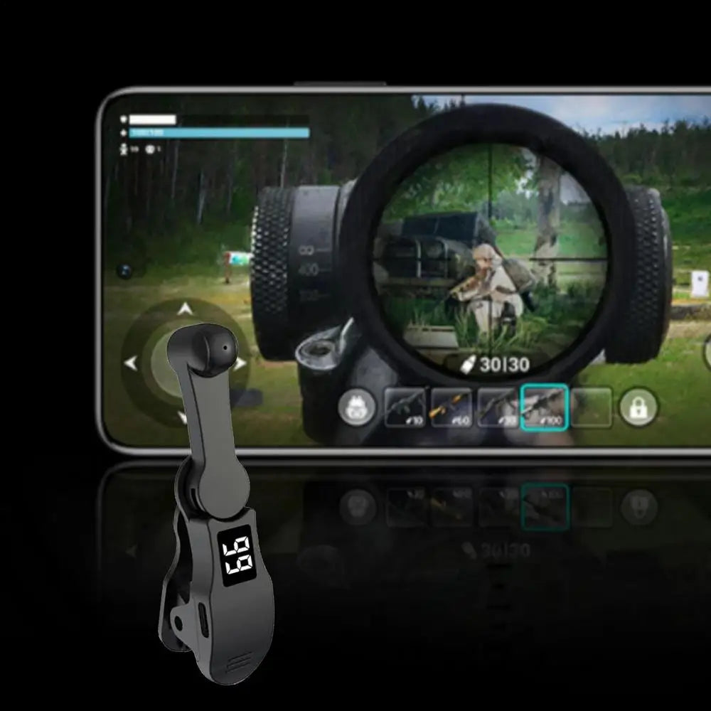 Fast Click Auto Screen Clicker Mini USB Interface Mobile Phone Screen Clicker ABS Physical Electric Auto Page Turner Cell Phone