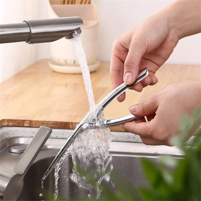 Shrimp Peeler Stainless Steel Seafood Cooking Tool Crayfish Peeler Pliers Quick Shelling and Peeling Tool