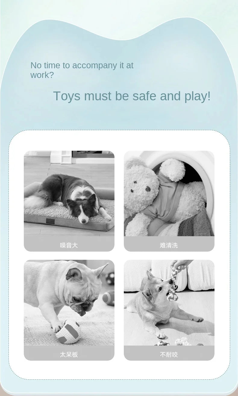 Smarts Dog Toy Ball Automatic Electronic Interactive Training Pet Toy Gravity Moving Ball Rechargeable Active Rolling Ball Toys