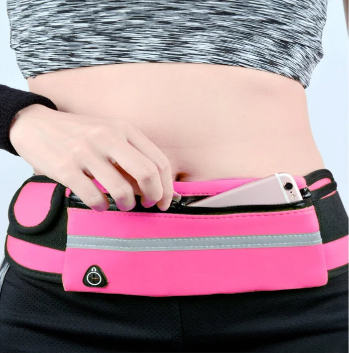 Sports Fanny Pack Women Running Waist Bag Men Belt Bag Phone Gym Bags Water Hydration Backpack Running Cycling Accessories