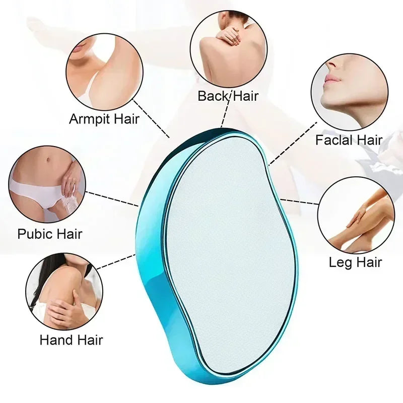 Painless Epilator Physical Crystal Hair Removal Body Depilation Tool Man Women's Hair Removal Beauty Tool Sanding Artifact