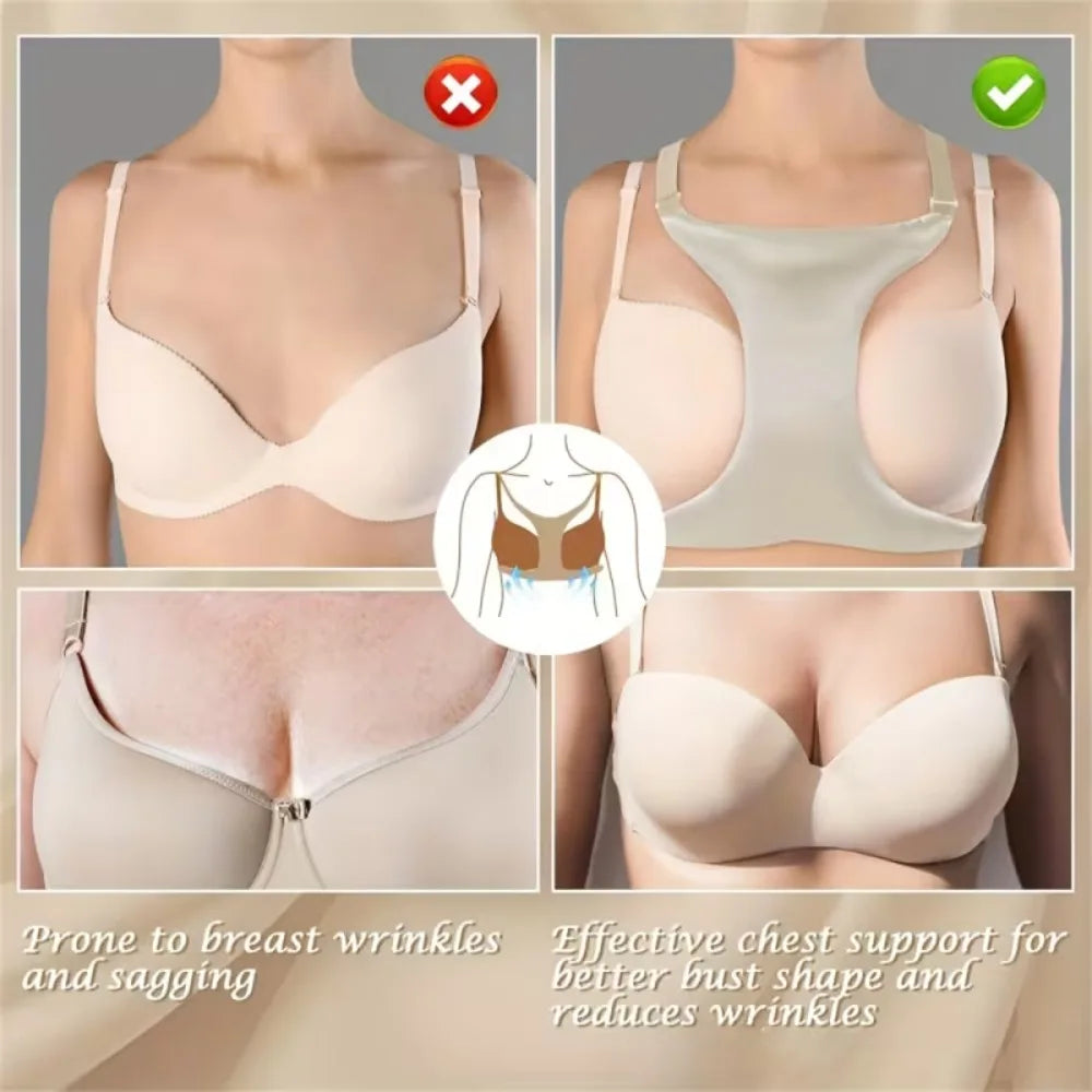 Breast Pillow Chest Wrinkles Side Sleeping Wrinkle Prevention Chest Wrinkle Pillow Sleep Anti-Wrinkle Chest Pad Massage Cushion