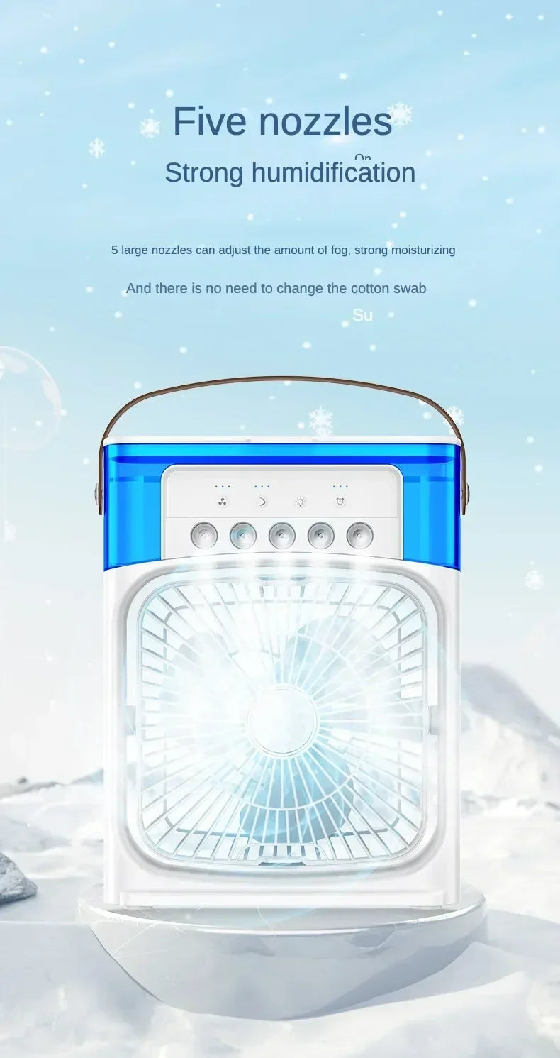 Portable Humidifier  Fan AIr Conditioner Household Small Air Cooler