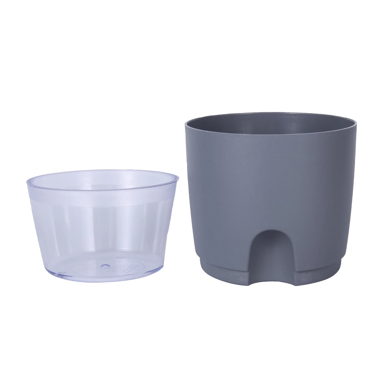 8.2/10.5/15.3/23.5cm Hydroponic Pot Self Watering Flower Pot Liquid Farming Soilless Cultivation Planter Cotton Rope Watering